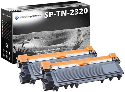 Kompatibler Brother TN-2320 Toner 2er Pack – je 6.500 Seiten, passend für Brother HL-L2340DW und MFC-L2720DW